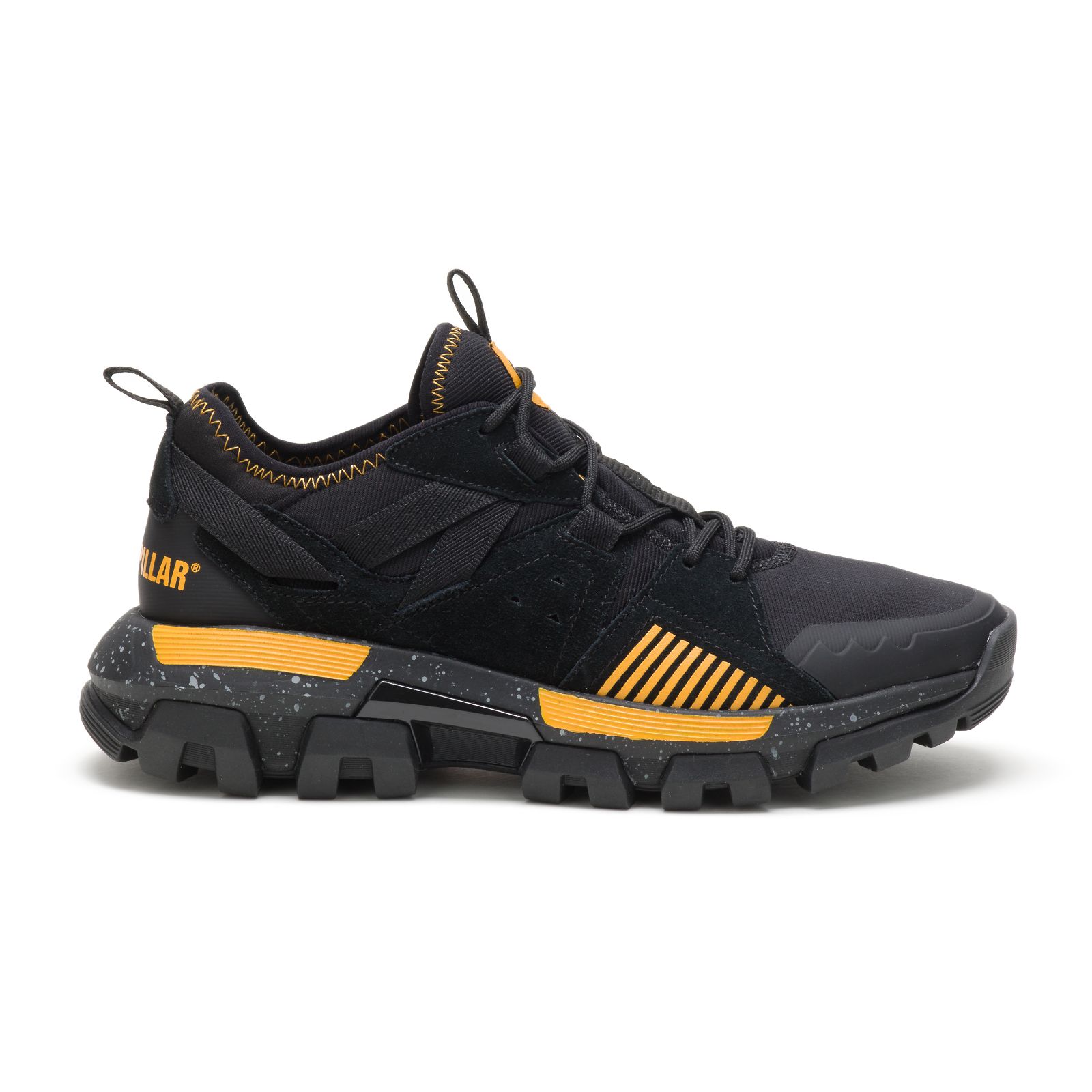 Caterpillar Men's Raider Sport Sneakers Black/Yellow CAT-39745